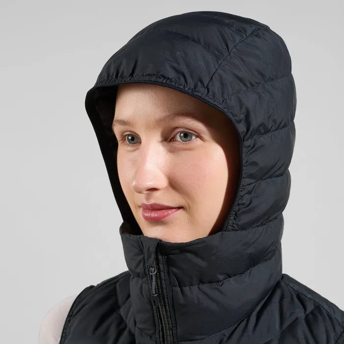 The Air Cocoon Vest Black Melange Women Odlo Mid Layers and Longsleeves The Air Cocoon Vest Black Melange Women Odlo Mid Layers and Longsleeves