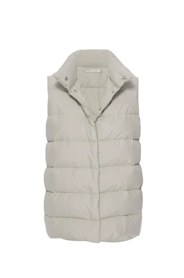 The Anders Down Vest Stone Women Brochu Walker Jackets and Wraps