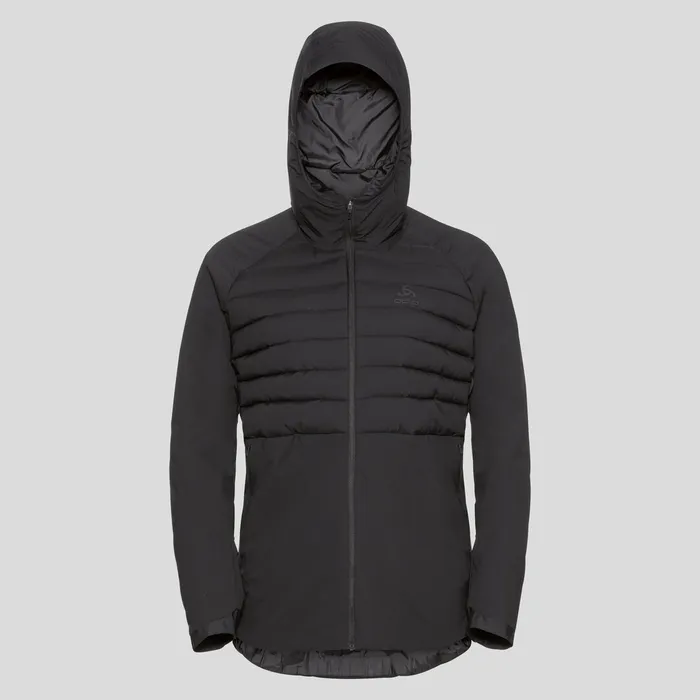 The Ascent SThermic Mid Insulation Hooded Jacket Black Women Odlo Jackets and Vests The Ascent SThermic Mid Insulation Hooded Jacket Black Women Odlo Jackets and Vests