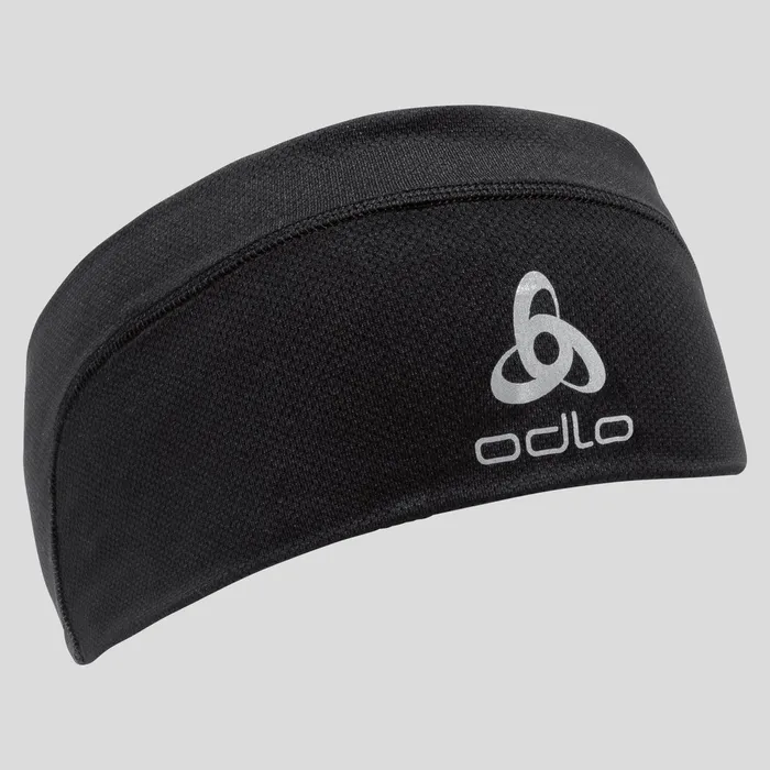 The Ceramicool Headband Black WomenMen Odlo Headwear and Gloves