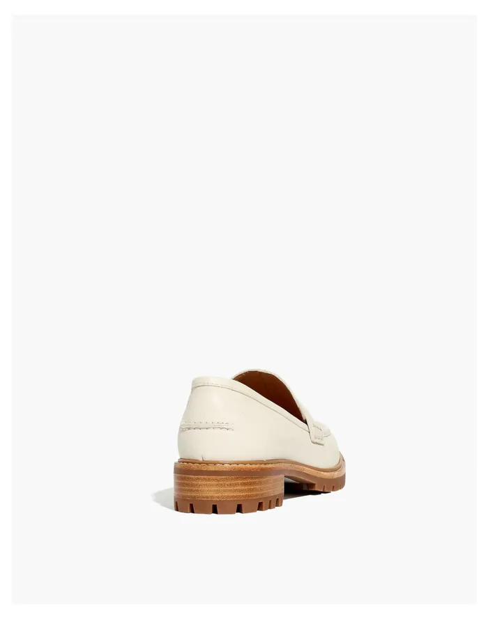 The Corinne Lugsole Loafer Pale Oyster Women Madewell Flats The Corinne Lugsole Loafer Pale Oyster Women Madewell Flats