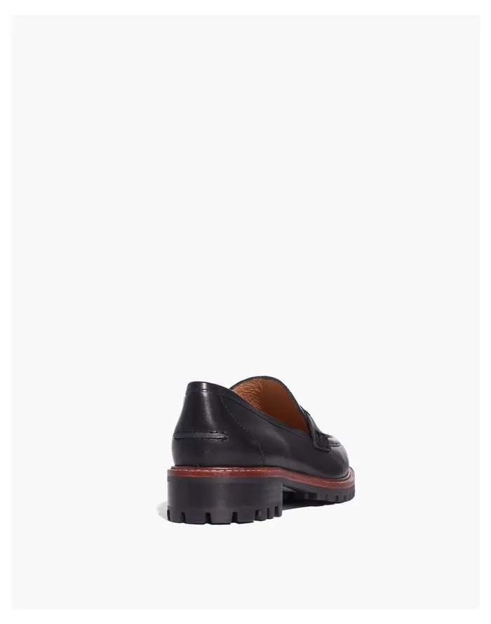 The Corinne Lugsole Loafer True Black Women Madewell Flats