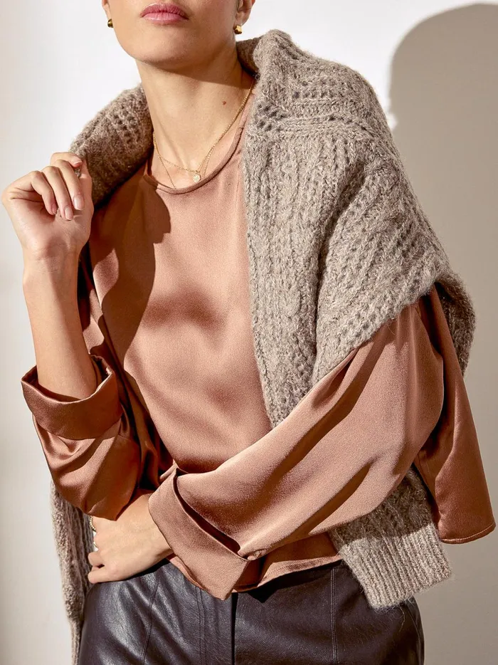 The Dallas Blouse Miele Women Brochu Walker Tops