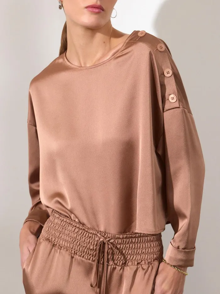 The Dallas Blouse Miele Women Brochu Walker Tops