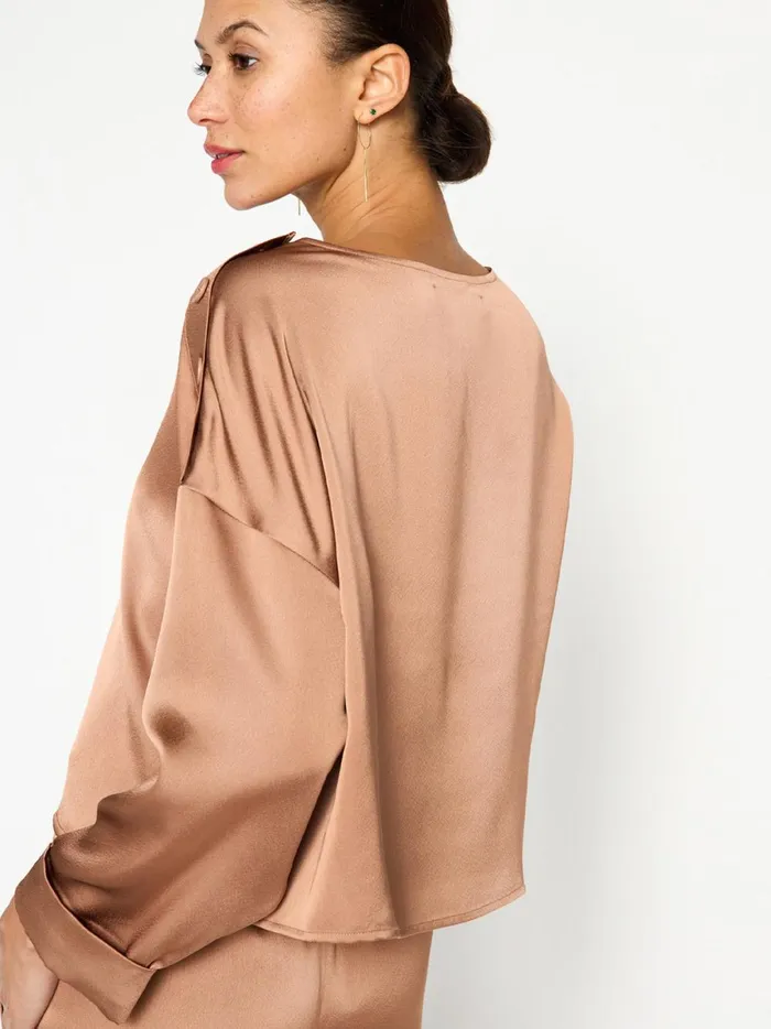 The Dallas Blouse Miele Women Brochu Walker Tops