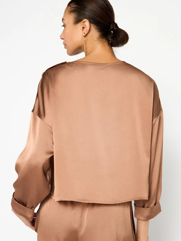 The Dallas Blouse Miele Women Brochu Walker Tops