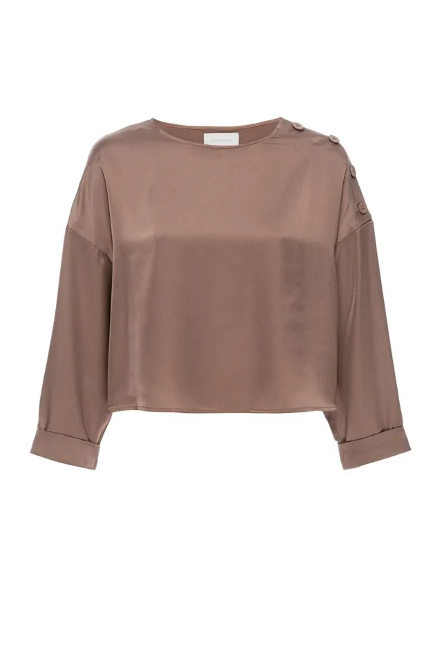The Dallas Blouse Miele Women Brochu Walker Tops