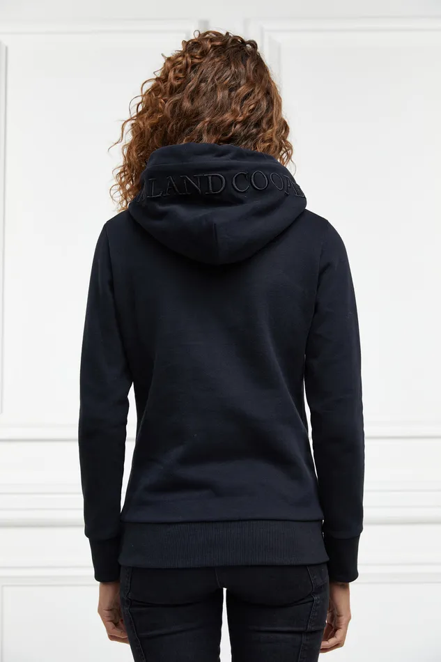 The Essential Shield Hoodie Black Women Holland Cooper Hoodies The Essential Shield Hoodie Black Women Holland Cooper Hoodies