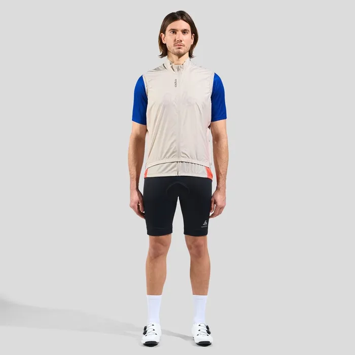 The Essentials Heritage Cycling Jersey Silver Cloud Men Odlo TShirts and Polos