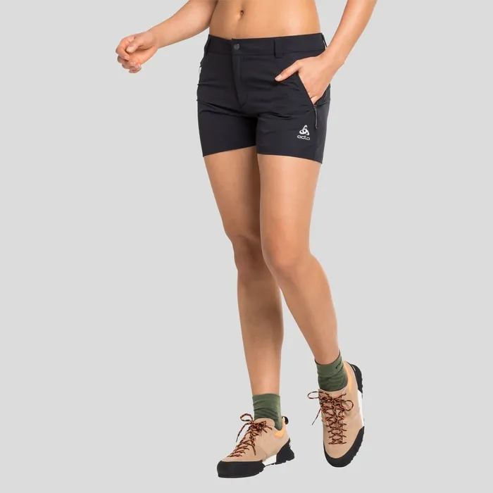 The FLI Shorts Black Women Odlo Hiking
