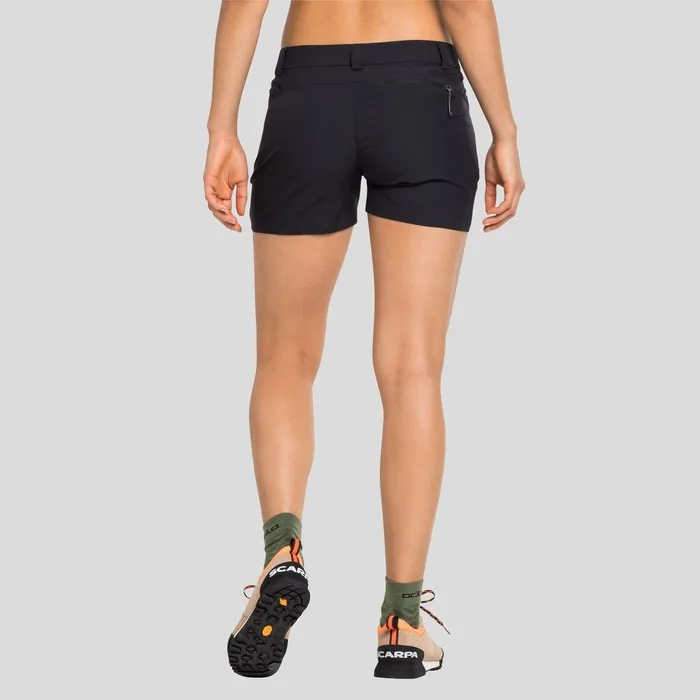 The FLI Shorts Black Women Odlo Hiking