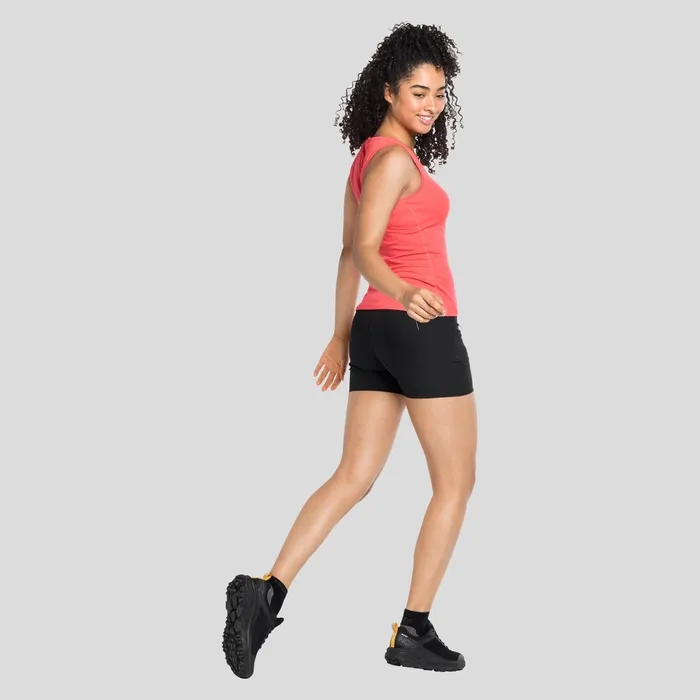 The FLI Shorts Black Women Odlo Hiking