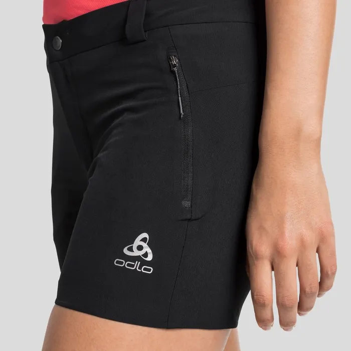 The FLI Shorts Black Women Odlo Hiking