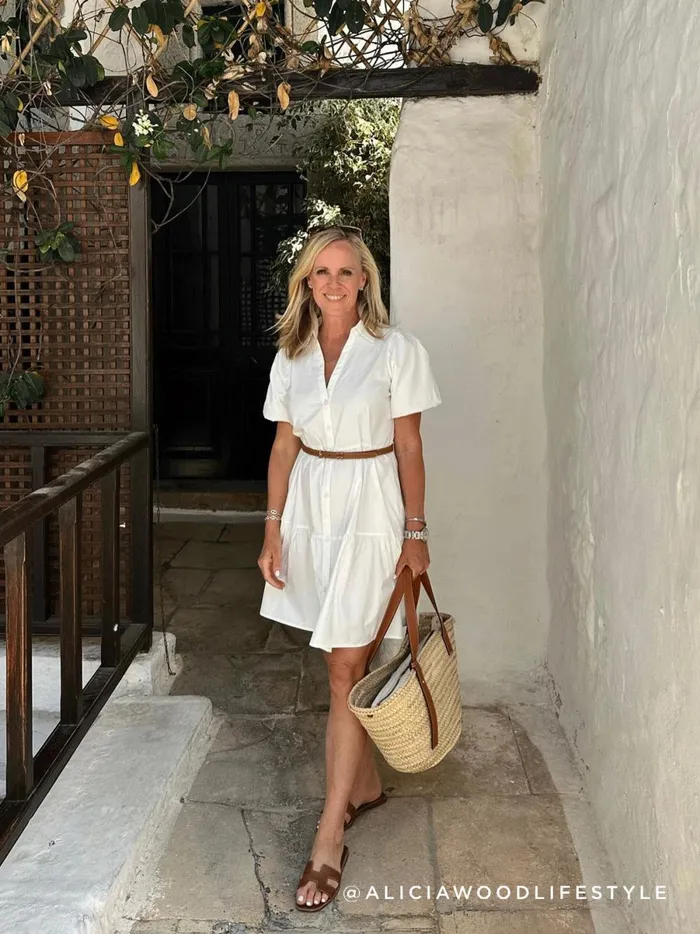 The Havana Mini Dress Ivory Women Brochu Walker Dresses