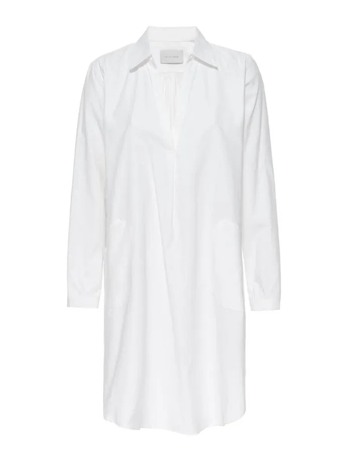 The Ives Popover Dress Ivory Women Brochu Walker Dresses