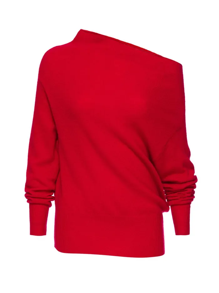 The Lori Off Shoulder Rouge Women Brochu Walker Sweaters
