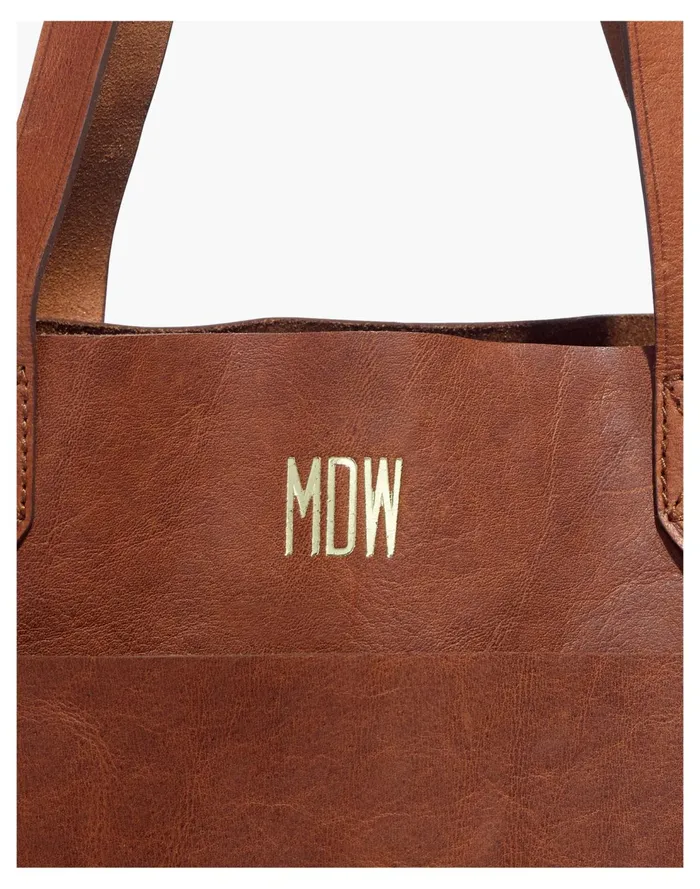 The Medium Transport Tote English Saddle Women Madewell Bag Straps