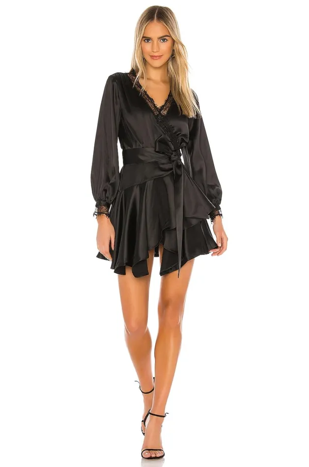 The Nadeen Mini Dress Black Women Lovers Friends Dresses