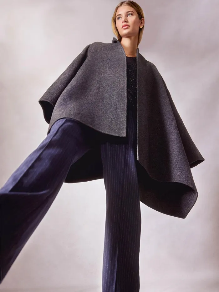 The Olena Pinstripe Pant Baltic Pinstripe Women Brochu Walker Bottoms