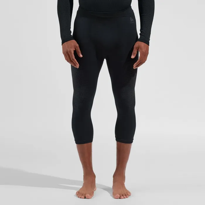 The Performance Warm Base Layer 34 Bottoms Black 8211 New Odlo Graphite Grey Men Odlo Base Layers