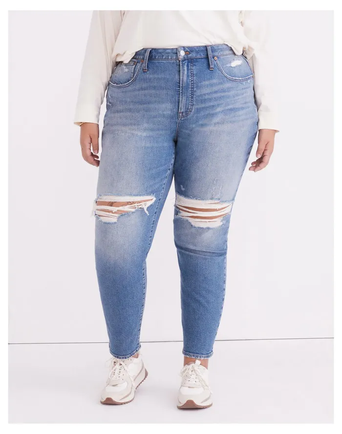 The Plus Curvy Perfect Vintage Jean In Denman Wash Denman Wash Women Madewell Jeans The Plus Curvy Perfect Vintage Jean In Denman Wash Denman Wash Women Madewell Jeans