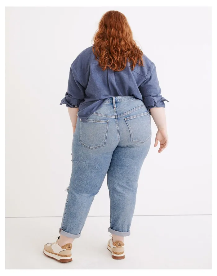 The Plus Girljean In Cadell Wash Cadell Wash Women Madewell Jeans