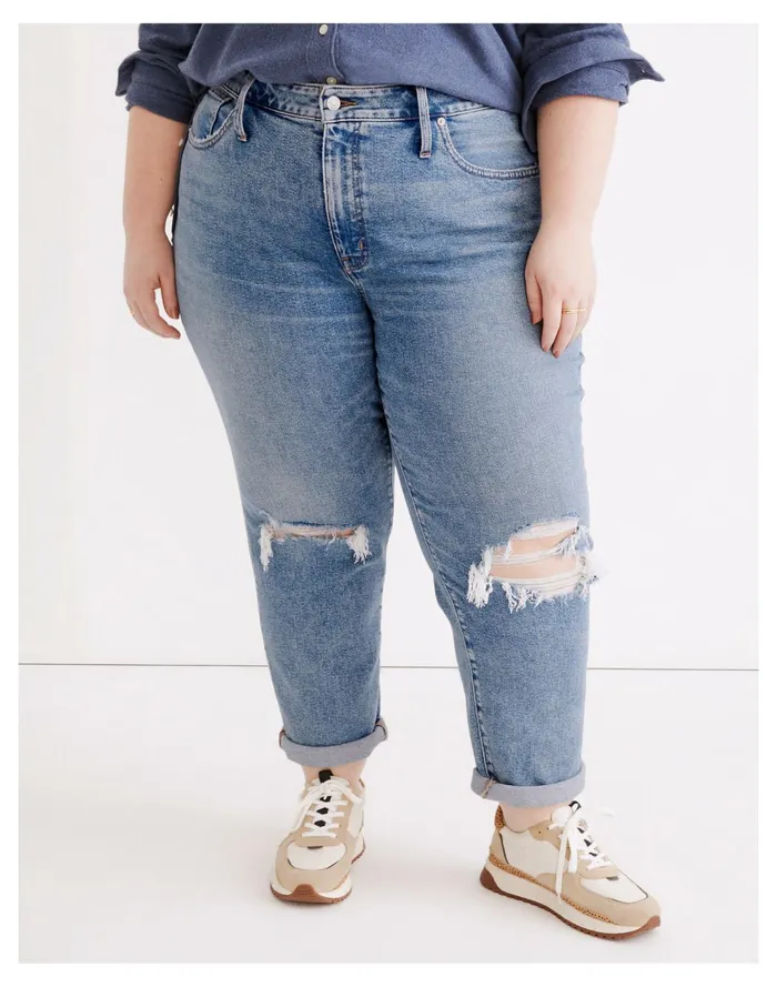 The Plus Girljean In Cadell Wash Cadell Wash Women Madewell Jeans