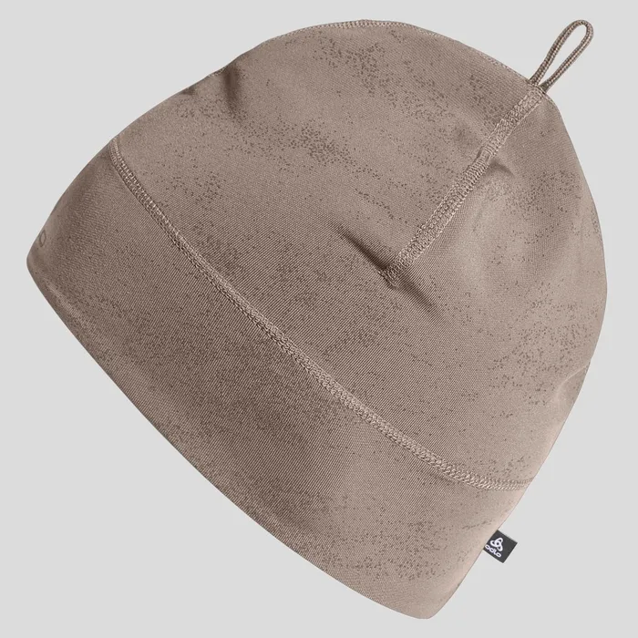 The Polyknit Warm Reflective Hat Cinder WomenMen Odlo Headwear and Gloves The Polyknit Warm Reflective Hat Cinder WomenMen Odlo Headwear and Gloves