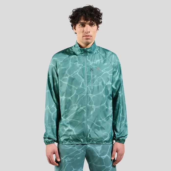 The POW Zeroweight Running Jacket Arctic Men Odlo Jackets and Vests