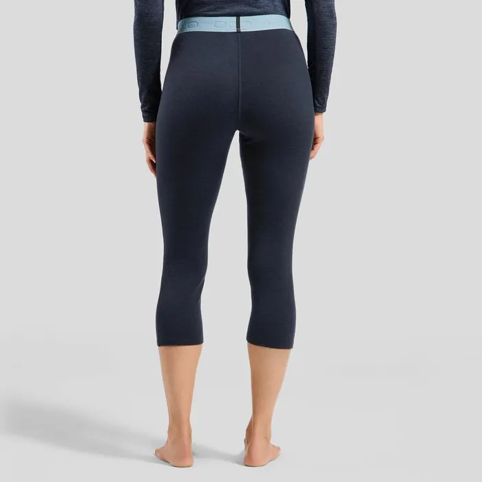The Revelstoke Performance Wool Warm 34 Bottoms Provincial Blue 8211 Dark Sapphire Melange Women Odlo Base Layers The Revelstoke Performance Wool Warm 34 Bottoms Provincial Blue 8211 Dark Sapphire Melange Women Odlo Base Layers