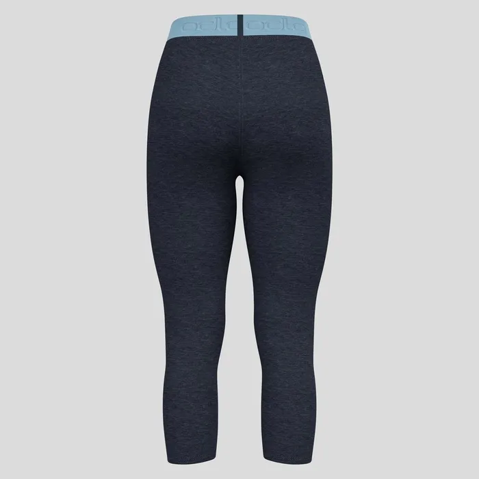 The Revelstoke Performance Wool Warm 34 Bottoms Provincial Blue 8211 Dark Sapphire Melange Women Odlo Base Layers The Revelstoke Performance Wool Warm 34 Bottoms Provincial Blue 8211 Dark Sapphire Melange Women Odlo Base Layers