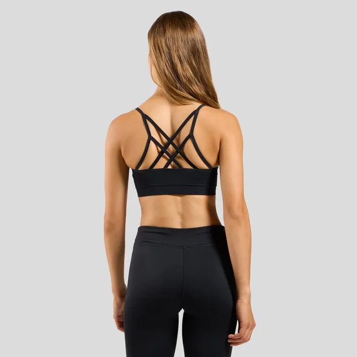 The Seamless Soft Sports Bra Black 8211 Grey Melange Women Odlo Sports Bras The Seamless Soft Sports Bra Black 8211 Grey Melange Women Odlo Sports Bras