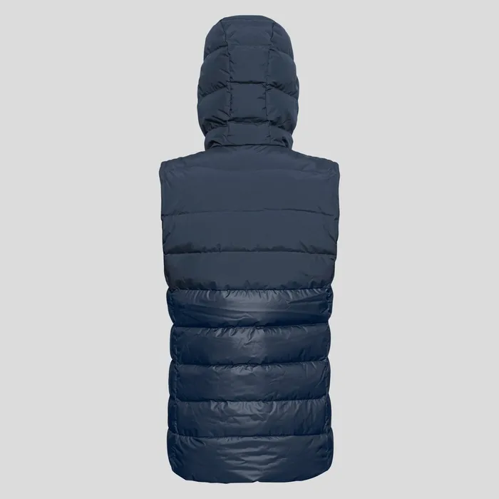 The Severin NThermic Down Hooded Vest Dark Sapphire Women Odlo Jackets and Vests The Severin NThermic Down Hooded Vest Dark Sapphire Women Odlo Jackets and Vests