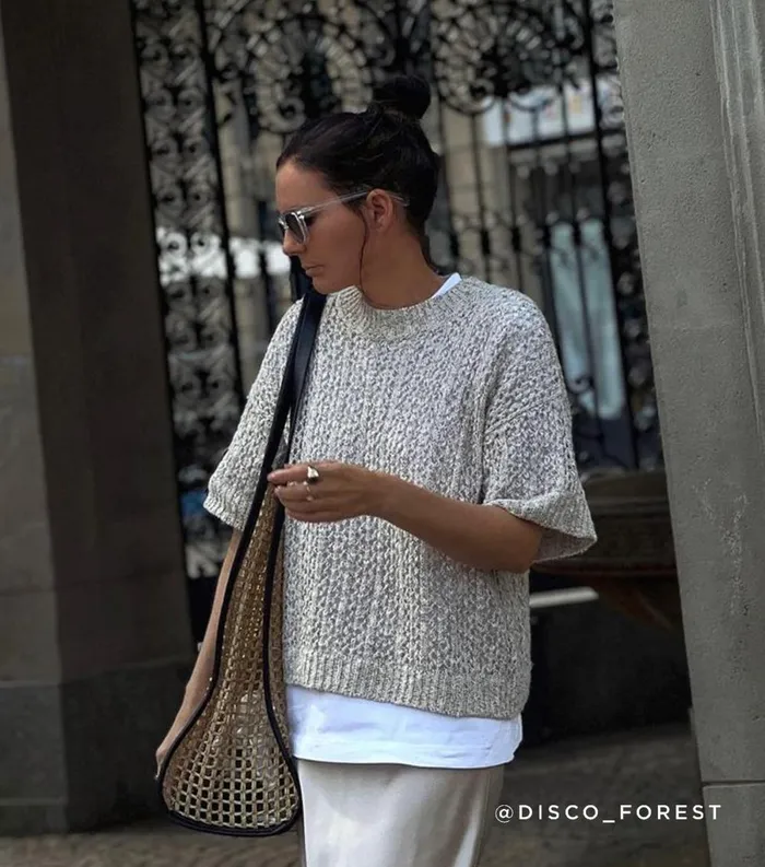 The Sila Pullover Larch Combo Women Brochu Walker Tops