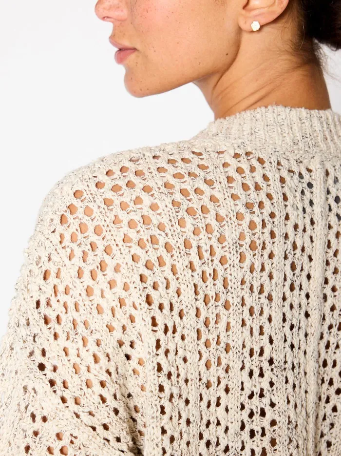 The Sila Pullover Larch Combo Women Brochu Walker Tops