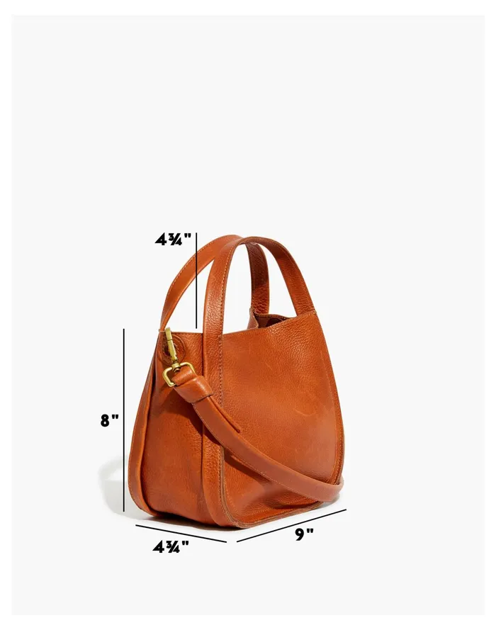 The Sydney Crossbody Bag Burnished Caramel Women Madewell Crossbody Bags