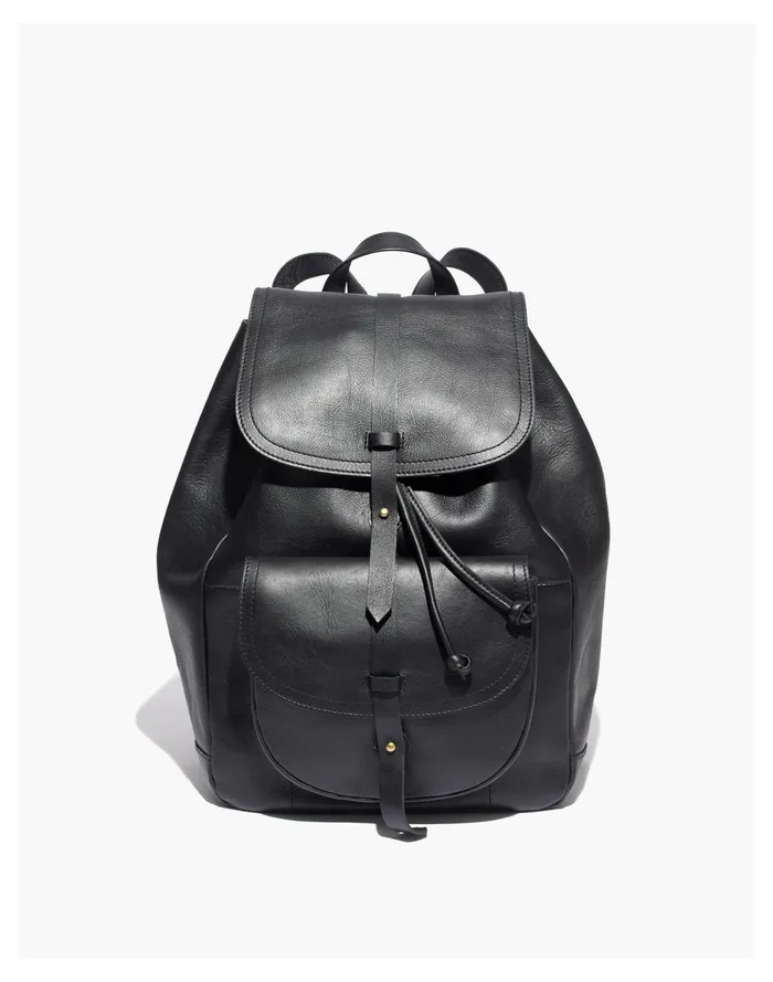 The Transport Rucksack True Black Women Madewell Backpacks