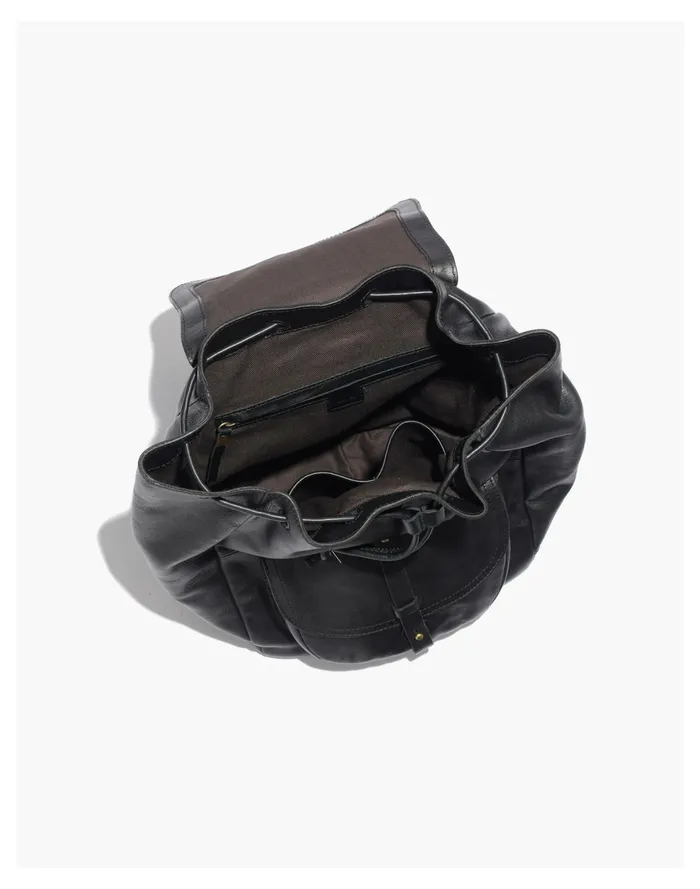The Transport Rucksack True Black Women Madewell Backpacks The Transport Rucksack True Black Women Madewell Backpacks