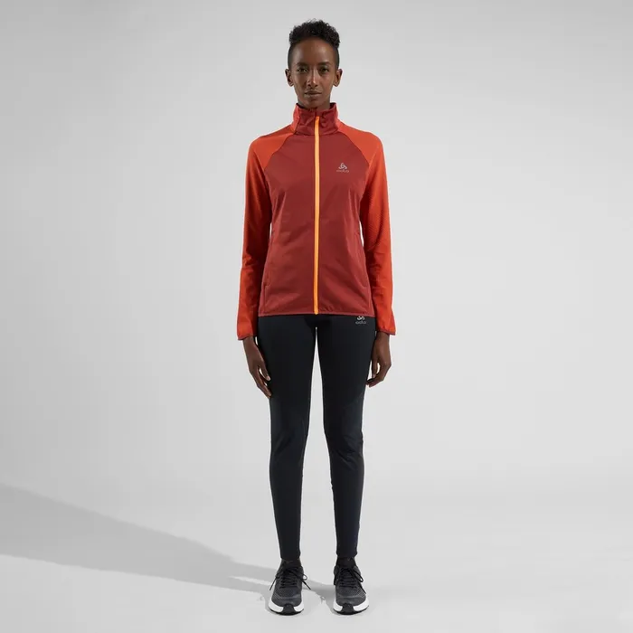 The Zeroweight Warm Hybrid Running Jacket Cinnabar 8211 Spiced Apple Women Odlo Jackets and Vests The Zeroweight Warm Hybrid Running Jacket Cinnabar 8211 Spiced Apple Women Odlo Jackets and Vests