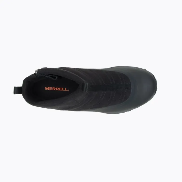 Thermo Snowdrift Zip Mid Shell Black Men Merrell Winter Boots