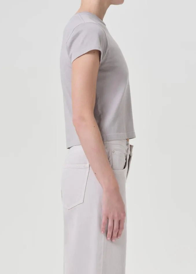 Tops and Bodysuits Women Agolde Adine Shrunken Tee Flake