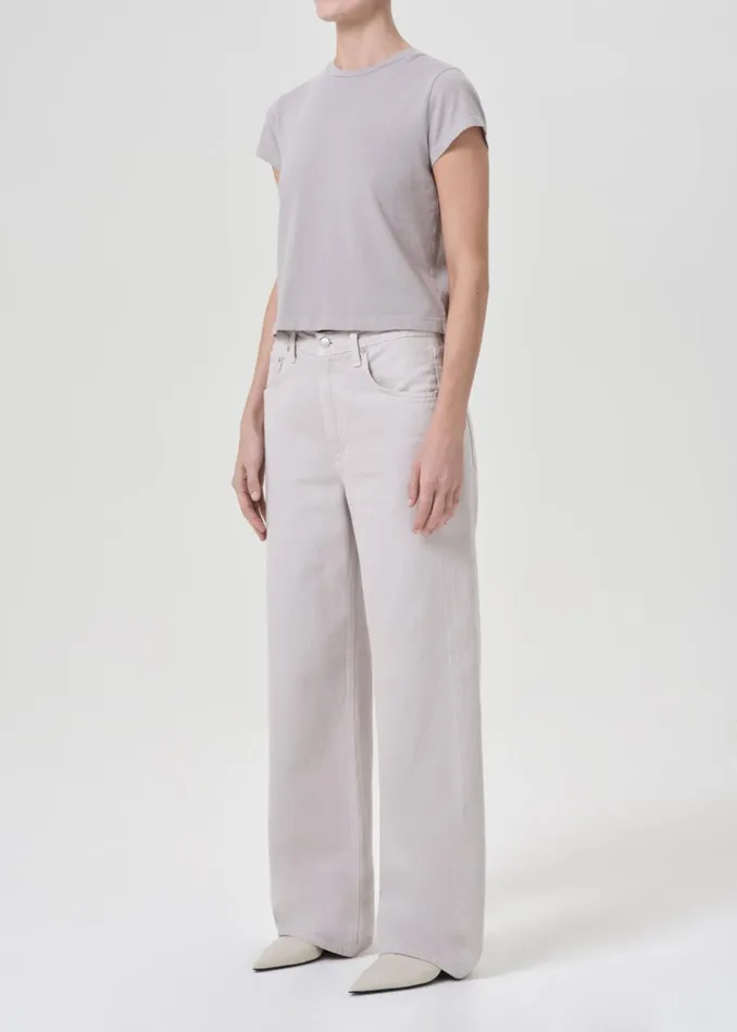 Tops and Bodysuits Women Agolde Adine Shrunken Tee Flake