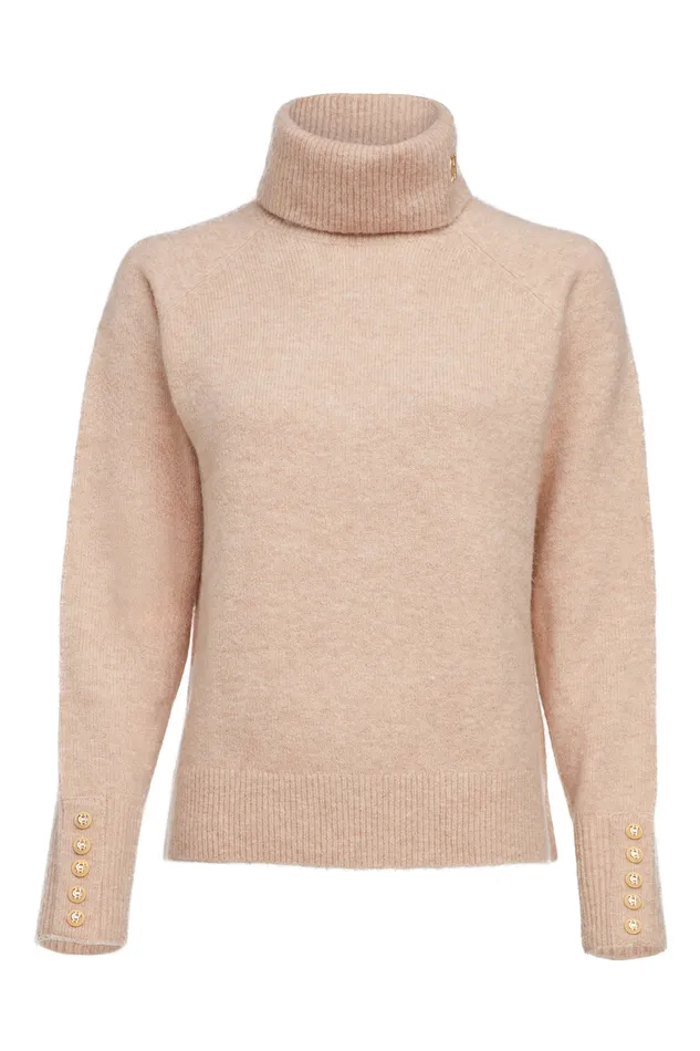 Tori Knit Light Camel Women Holland Cooper Knitwear