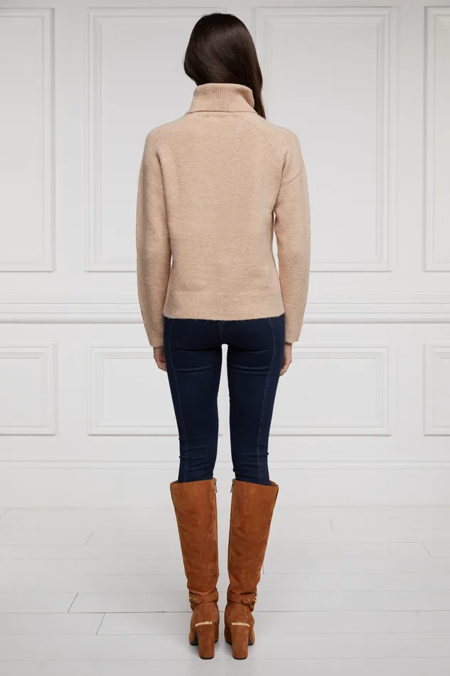 Tori Knit Light Camel Women Holland Cooper Knitwear