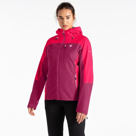 Torrek Mountain Waterproof Jacket Berry Neon Pink Women Dare 2b Waterproof Jackets