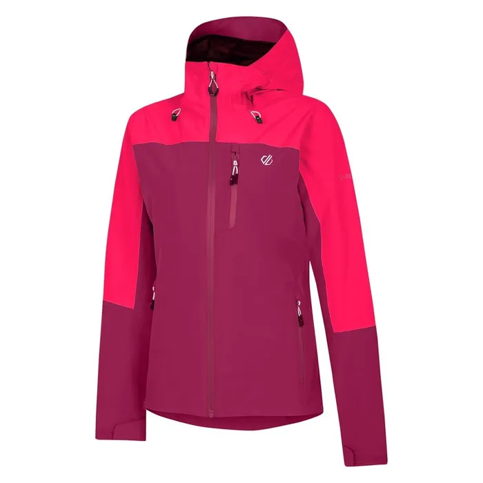 Torrek Mountain Waterproof Jacket Berry Neon Pink Women Dare 2b Waterproof Jackets