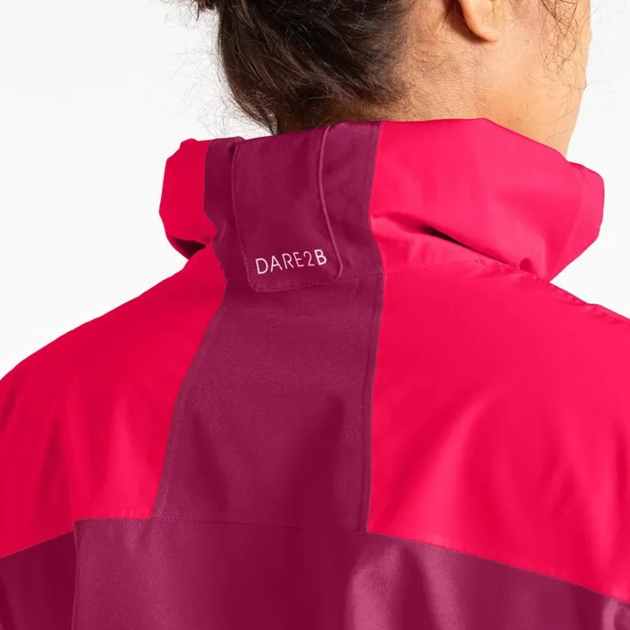 Torrek Mountain Waterproof Jacket Berry Neon Pink Women Dare 2b Waterproof Jackets