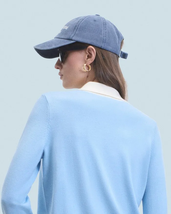 Tote Bags From Future Creative Division Curved Visor Cap Washed Gray Blue