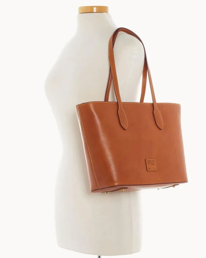 Totes Women Dooney and Bourke Florentine Tote Natural
