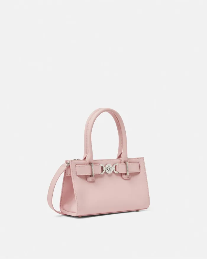 Totes Women Versace Medusa 03995 Small Tote Bag Light Pink